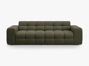 CANAPEA KENDAL, 4 LOCURI, 255 CM, DIVERSE CULORI SI MATERIALE, DESIGN DEOSEBIT - Img 14