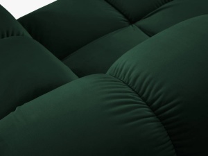 CANAPEA MODULARA BELLIS, 2 LOCURI, 188 CM, VERDE 38, TAPITERIE DIN CATIFEA, DESIGN DEOSEBIT - Img 7