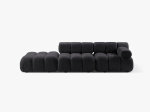 CANAPEA MODULARA BELLIS, STANGA, 3 LOCURI, 282 CM, TAPITERIE BOUCLE, DIVERSE CULORI, DESIGN DEOSEBIT - Img 3