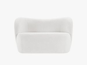 CANAPEA SAAMIT, 2 LOCURI, 126 CM, DIVERSE CULORI SI MATERIALE, DESIGN DEOSEBIT - Img 2