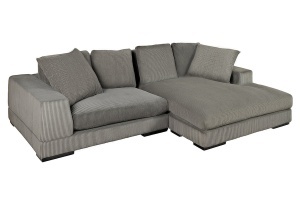CANAPEA STANGA/DREAPTA, BABYLON 270CM, MATERIAL RAIAT, CULOARE GRI, ARTIM GROUP SELECTION - Img 3