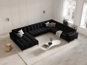 COLATR MAMAIA, CU 7 LOCURI, PE DREAPTA, NEGRU BLUVEL 19, CU TAPITERIE DN CATIFEA, MICADONI