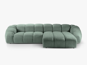 COLTAR DIANA, DREAPTA, 4 LOCURI, 334 CM, DIVERSE CULORI SI MATERIALE, DESIGN DEOSEBIT - Img 5