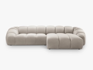 COLTAR DIANA, DREAPTA, 4 LOCURI, 334 CM, DIVERSE CULORI SI MATERIALE, DESIGN DEOSEBIT - Img 15