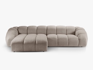 COLTAR DIANA, STANGA, 4 LOCURI, 334 CM, DIVERSE CULORI SI MATERIALE, DESIGN DEOSEBIT - Img 3