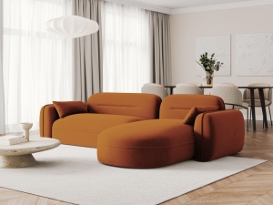 COLTAR ELEGANT 4 LOCURI, SYDNEY, DIVERSE CULORI, DREAPTA, MATERIAL CATIFEA, ARTIM GROUP SELECTION - Img 2