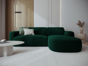 COLTAR ELEGANT DREAPTA 250CM, JASMIN 4 LOCURI, DIVERSE CULORI, MATERIAL CATIFEA, ARTIM GROUP COLLECTION - Img 15