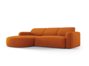 COLTAR ELEGANT STANGA 250CM, JASMIN 4 LOCURI, DIVERSE CULORI, MATERIAL CATIFEA, ARTIM GROUP COLLECTION - Img 15