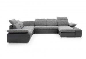 COLTAR EXTENSIBIL CONFORTABIL ODESSA III GRI DESIGN MODERN PSK - Img 1