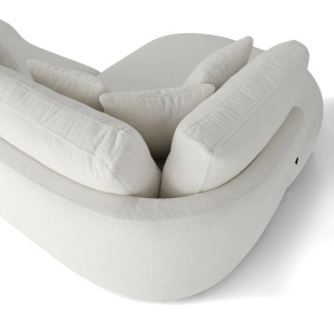 COLTAR JACOB MINI, MATERIAL TEXTIL BOUCLE, CULOARE GRI DESCHIS, ARTIM GROUP COLLECTION - Img 4