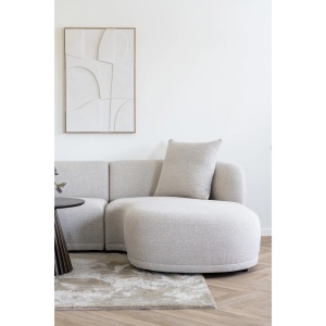 COLTAR KINGSTON 294CM, DIN LEMN SI TEXTIL, CULOARE BEJ NATUR, HOUSE NORDIC - Img 7