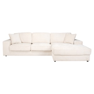 COLTAR LUND CU 2,5 LOCURI + SEZLONG EXTENSIBIL PE STANGA, NIAGARA 902 BEJ CHENILLE, SANTOS-2.5AR+LCH95L.E429, CONFECTIONAT DIN LEMN, METAL SI 100% POLIESTER, RICHMOND INTERIOR - Img 4