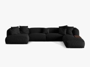 COLTAR MARTINA DREAPTA, 4+ LOCURI, 406 CM, DIVERSE CULORI SI MATERIALE, DESIGN DEOSEBIT - Img 7