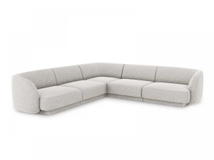 COLTAR MILEY, 5 LOCURI, GRI DESCHIS 06, TAPITERIE CHENILLE, DESIGN DEOSEBIT