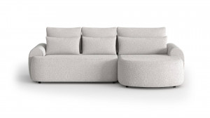 COLTAR, MODEL BESTSELLER, OLIVIO L, CREM DESCHIS, MATERIAL DE CALITATE BOUCLE, DESIGN DEOSEBIT - Img 4