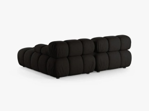 COLTAR MODULAR BELLIS, PE DREAPTA, CU TAPITERIE DIN TEXTIL STRUCTURAT LIBERTY, MICADONI - Img 3