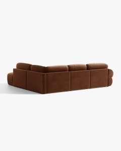 COLTAR MODULAR, OPHELIA, MARO, PE DREAPTA, 289 CM, CU TAPITERIE DIN TEXTIL CATIFEA VENUS, MICADONI - Img 4