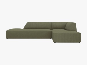 COLTAR MODULAR RUBY, DREAPTA, 4 LOCURI, 273 CM, DIVERSE CULORI SI MATERIALE, DESIGN DEOSEBIT - Img 6
