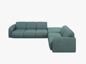 COLTAR MOLINO, DREAPTA, 6 LOCURI, 315 CM, DIVERSE CULORI SI MATERIALE, DESIGN DEOSEBIT - Img 8