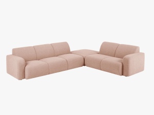 COLTAR MOLINO, DREAPTA, 6 LOCURI, 315 CM, DIVERSE CULORI SI MATERIALE, DESIGN DEOSEBIT - Img 3