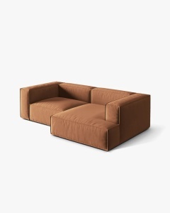 COLTAR NURIA, PE DREAPTA, MIERE, 252X147 CM, TAPITAT CU TAPITERIE DIN TEXTIL CATIFEA PARIS, MICADONI - Img 3