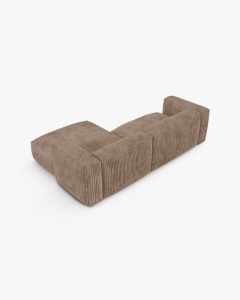 COLTAR PE DREAPTA MARTINA, 180X176 CM, ADANCIME SCAUN 90 CM, GHINDA, TAPITAT CU TAPITERIE DIN TEXTIL CORDOI TILIA, MICADONI - Img 4