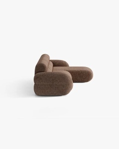 COLTAR PE DREAPTA, NEO, MARO, 305X165 CM, TAPITAT CU TAPITERIE DIN TEXTIL CHENILLE SILENCIO, MICADONI - Img 3