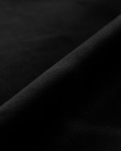 COLTAR PE STANGA, CU 3 LOCURI JODIE, 224X162 CM, ADANCIME SCAUN 62 CM, NEGRU,, TAPITAT CU TAPITERIE DIN TEXTIL CATIFEA VENUS, MICADONI - Img 3