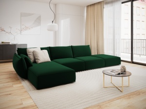 COLTAR STANGA 364CM, VANDA 5 LOCURI, DIVERSE CULORI, MATERIAL CATIFEA, ARTIM GROUP COLLECTION - Img 8