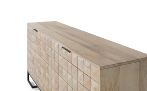 COMODA ELEGANTA, ARTIM 1973, DIN METAL SI LEMN DE MANGO, ARTIM GROUP SELECTION - Img 4