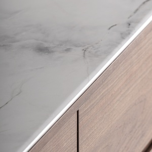 COMODA LIVING EXCLUSIVISTA STUETTA 140CM, FURNIR, MDF STEJAR SI PIATRA, VICAL HOME - Img 5