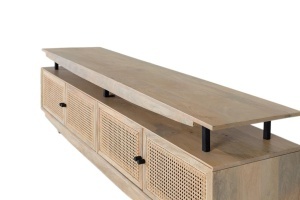 COMODA LIVING TV, ARTIM 180CM, DIN LEMN DE MANGO, REALIZATA MANUAL, ARTIM GROUP SELECTION - Img 4