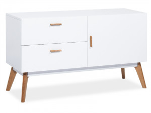 COMODA MILAN K2 LEMN MASIV SI MDF STIL SCANDINAV