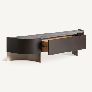 COMODA TV NEUVIC 200CM, DIN FURNIR DIN LEMN SI METAL, DESIGN CONTEMPORAN, VICAL HOME - Img 3