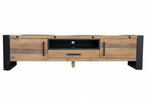 COMODA TV, THOR 200CM, DIN METAL SI LEMN MASIV DE PIN, ARTIM GROUP SELECTION - Img 3