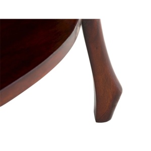 CONSOLA DE COLT CAMBRIDGE 55CM, DIN LEMN MASIV, CULOARE MARO, ARTIM SELECTION - Img 4
