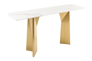CONSOLA ELEGANTA, EXTRAVAGANCIA 140CM, BLAT DIN MARMURA SI METAL, ARTIM GROUP SELECTION - Img 3