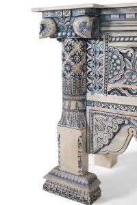 CONSOLA SUFRAGERIE DEOSEBITA, 173CM, LEMN DE MANGO, ARTIM GROUP SELECTION - Img 6