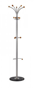 CUIER PENTRU HAINE W46, ARGINTIU, STIL MODERN