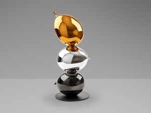 DECORATIUNE STATUETA, GLOBOS 50CM, RASINA, ARTIM GROUP SELECTION. - Img 4