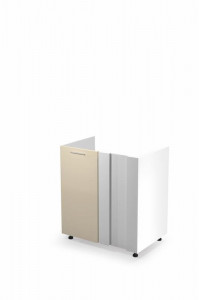 DULAP BUCATARIE VENTO BEJ/ALB DKN-100/82 STIL MODERN HALMAR