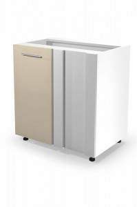 DULAP BUCATARIE VENTO DN-100/82 ALB/BEJ STIL MODERN HALMAR - Img 1