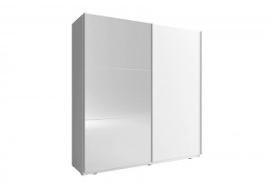 DULAP DORMITOR MIKA II 150 ALB DESIGN MODERN PSK