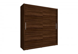 DULAP DORMITOR WIKI 180 STEJAR SONOMA CIOCOLATIU DESIGN MODERN PSK