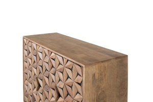 DULAP LIVING 100CM, 2272 CM, LEMN DE MANGO, GINER Y COLOMER, STIL MODERN - Img 5