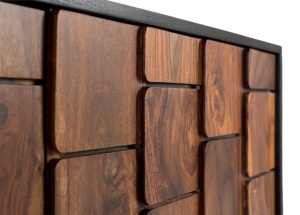 DULAP LIVING 100CM, COD 2280, LEMN DE MANGO, GINER Y COLOMER, STIL MODERN - Img 6