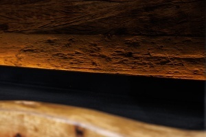 DULAP LIVING GRAND ACACIA 120CM, LEMN DE SALCAM SI ILUMINARE LED, CANTURI NATURALE, ARTIM GROUP SELECTION - Img 3