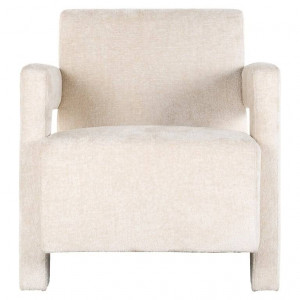 FOTOLIU CONFORTABIL DEVANTO, ALB, TAPITERIE CHENILLE, STIL MODERN, RICHMOND INTERIORS - Img 2