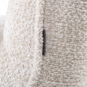 FOTOLIU CONFORTABIL OPHELIA, CREM/NEGRU, TAPITERIE CHENILLE, STIL MODERN, RICHMOND INTERIORS - Img 5
