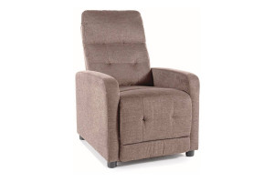 FOTOLIU CONFORTABIL STIL OTUS, BEJ 34, TAPITERIE DIN STOFA BREGO, CU FUNCTIE DE RABATARE, STIL MODERN